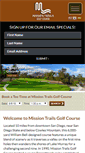 Mobile Screenshot of missiontrailsgc.com